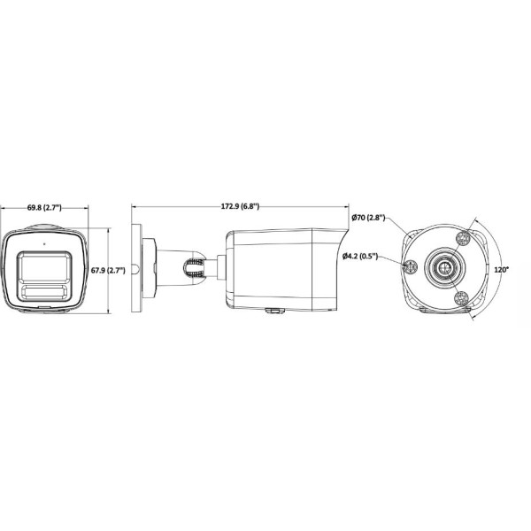 Kamera IP Hikvision DS-2CD1067G3-LIUF/SL(2.8mm) - obrazek 4