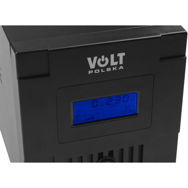 UPS ZASILACZ AWARYJNY VOLT POLSKA MICRO 1500VA 900W - obrazek 4
