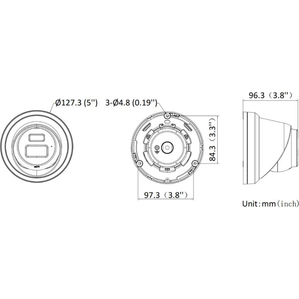 Kamera IP Hikvision DS-2CD2343G2-LI2U/SL 2.8mm PL - obrazek 3