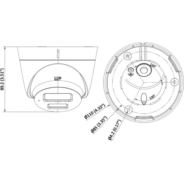 KAMERA IP HIKVISION DS-2CD1341G2-LIU 2.8mm PL - obrazek 4