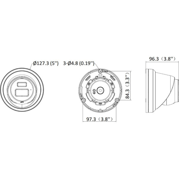 KAMERA IP HIKVISION DS-2CD2363G2-LI2U(2.8mm) - obrazek 2