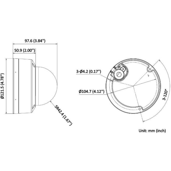 KAMERA IP HIKVISION DS-2CD1183G2-LIUF 2.8mm PL - obrazek 2